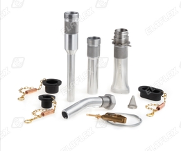 Accessories and spare parts: Ground cable assembly, dust cap assemblies, spouts, strainer