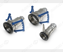 Adapters / couplers for vehicles fighting dangerous goods incidents: