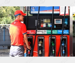 Petrol station in Singapore